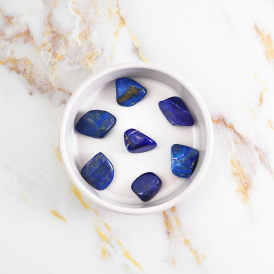 Lapis-Lazuli tumbled stone-0