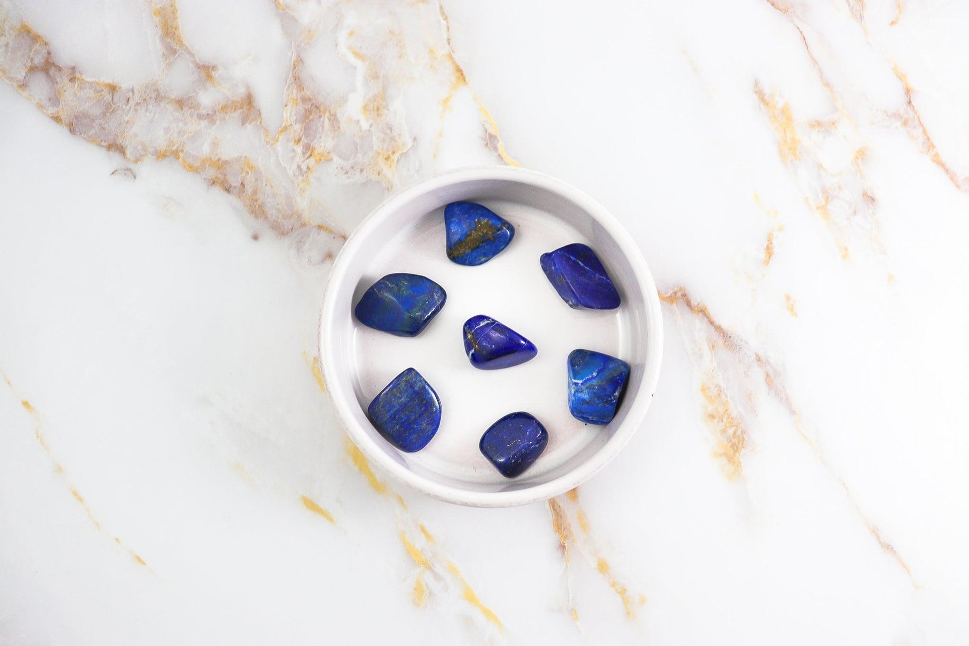 Lapis-Lazuli tumbled stone-2