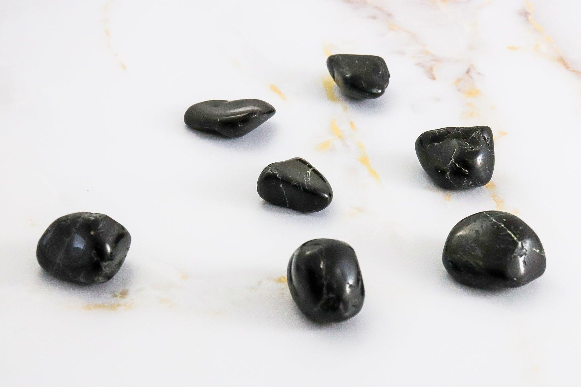 Black Tourmaline tumbled stone-1