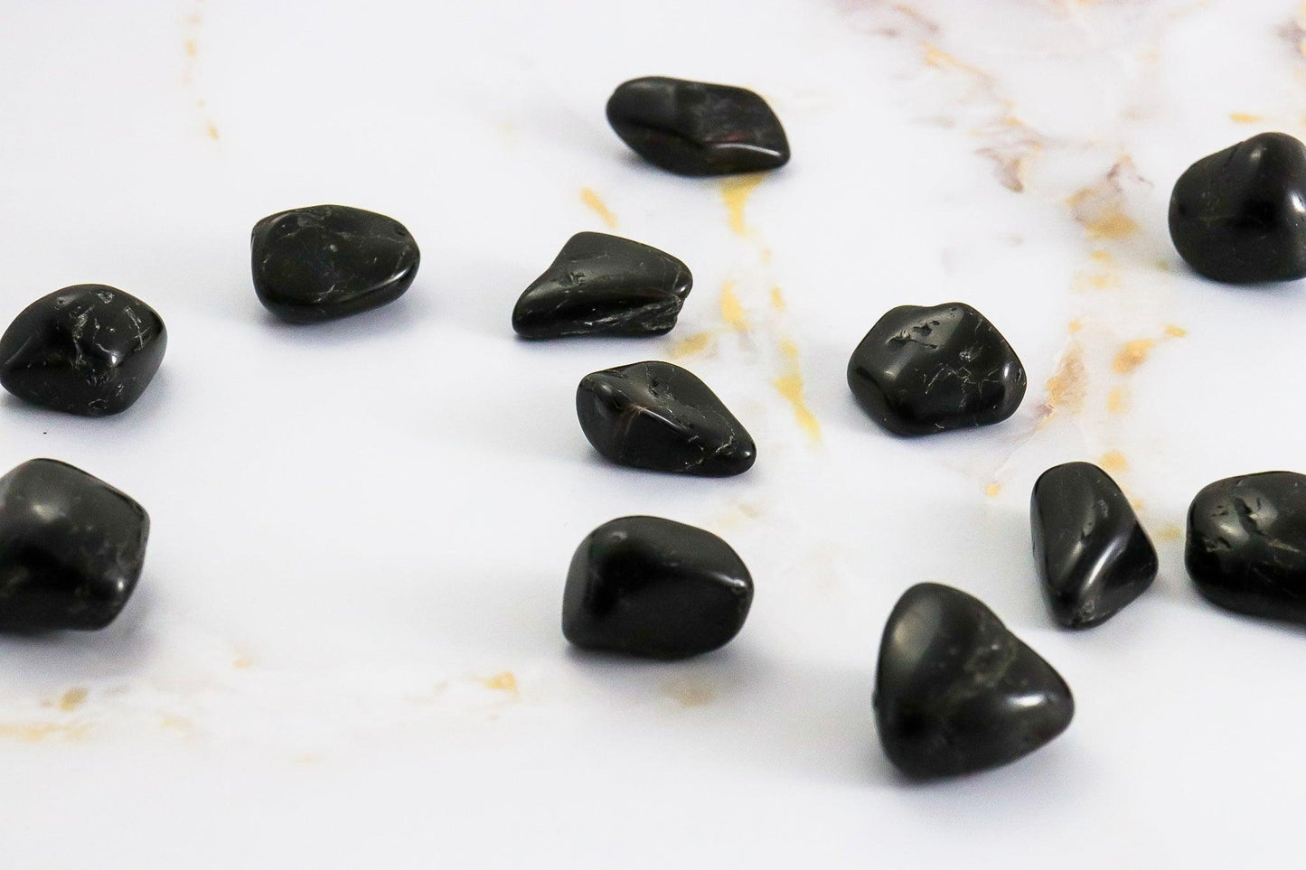 Black Tourmaline tumbled stone-3