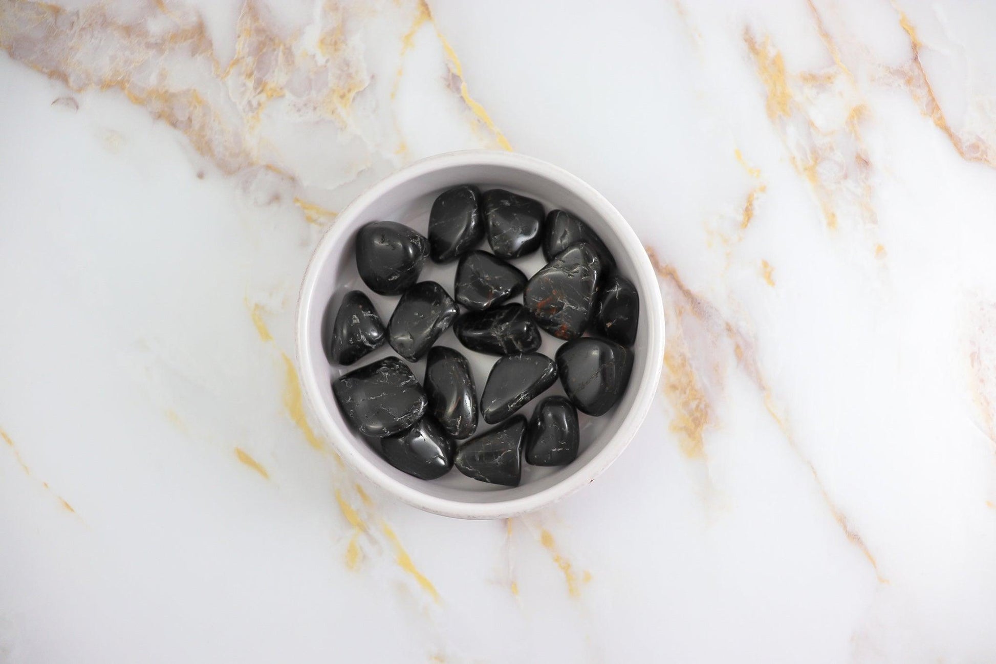 Black Tourmaline tumbled stone-4