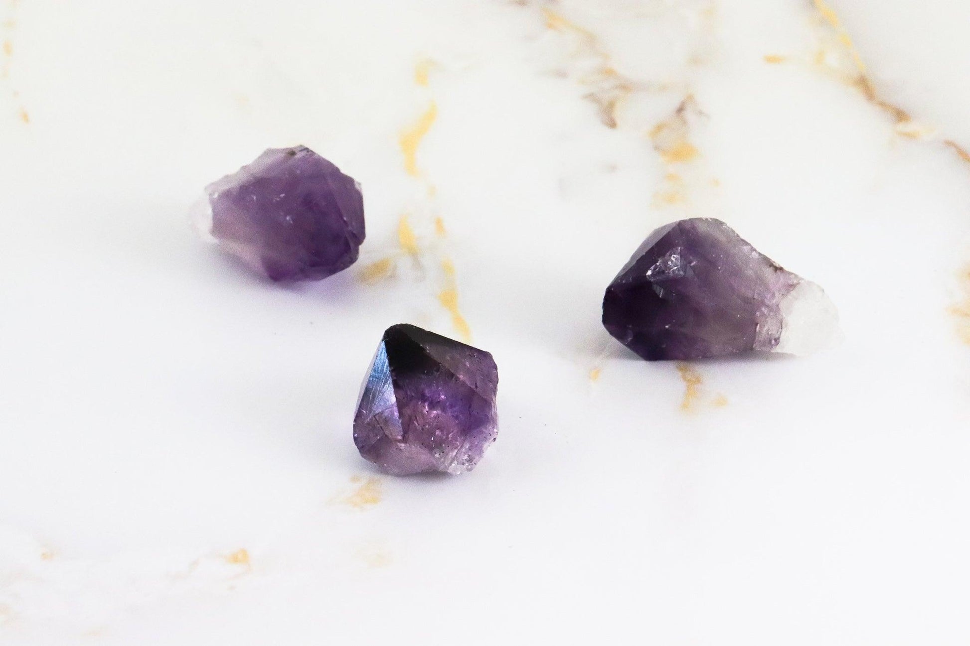 Natural Amethyst points-3