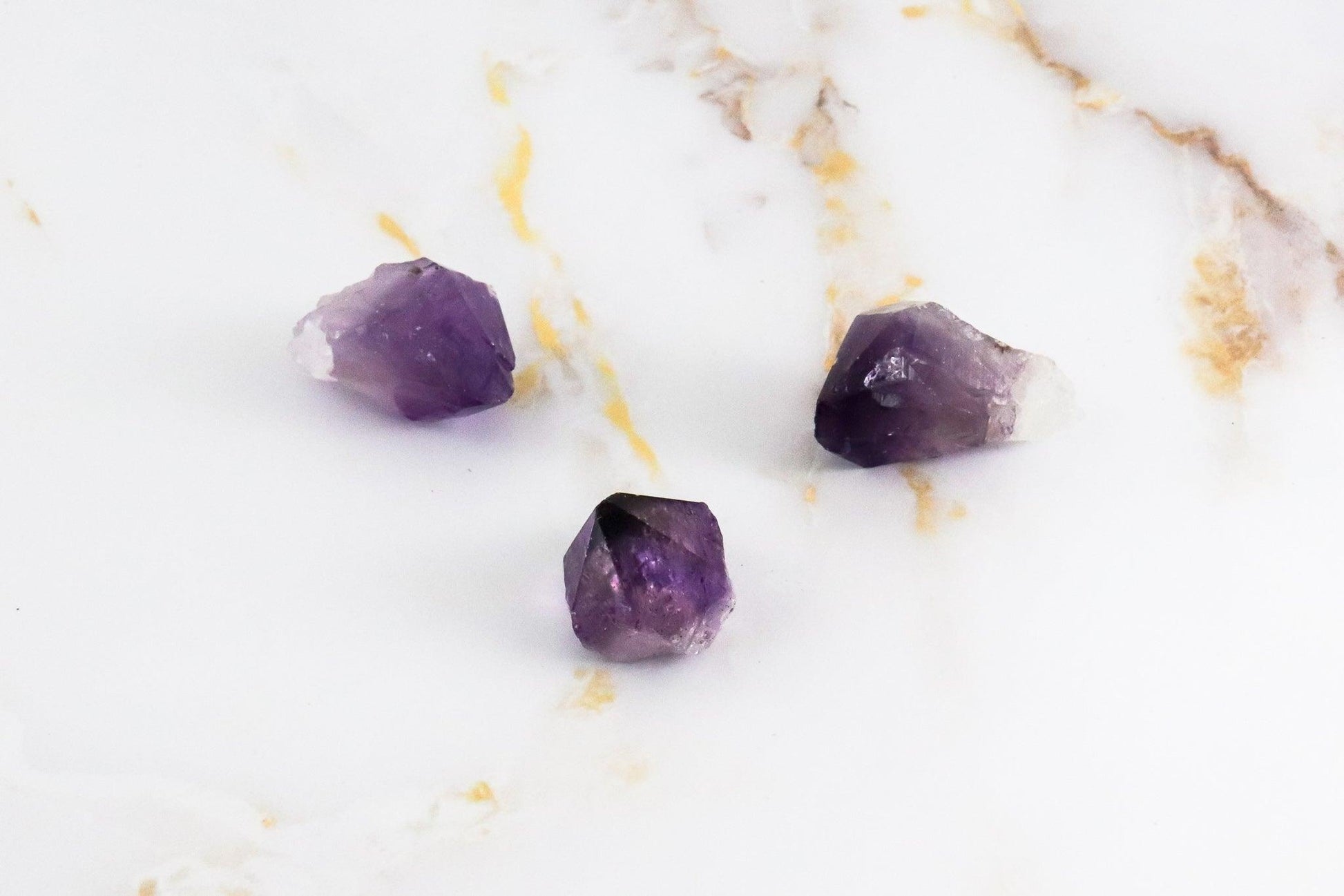 Natural Amethyst points-2